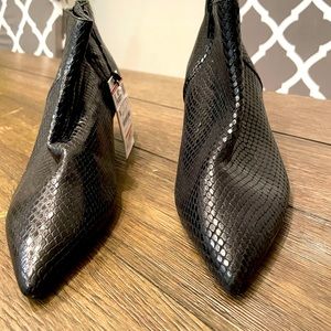 Zara Black Leather Boots